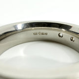 Chunky Platinum 0.90ct Diamond Baguette Cut Band / Ring 950 Size P UNISEX