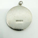 Large Vintage Sterling Silver St. Christopher Pendant 925 by Charles Horner