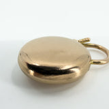 Antique 9ct Rose Gold Padlock Pendant / Charm 375 (Chester 1909)