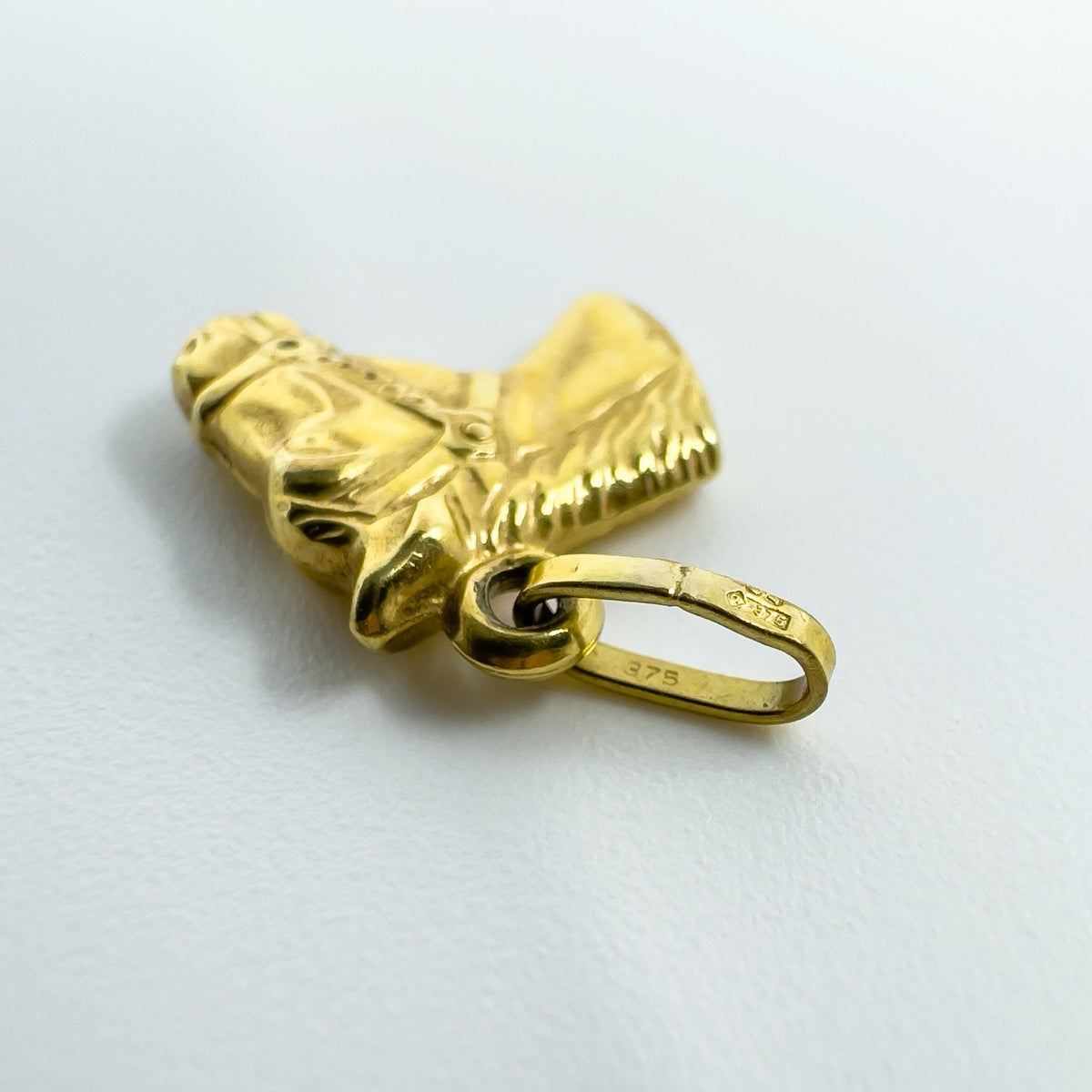 Vintage 9ct Gold Horse Head Pendant / Charm