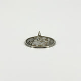 Large Vintage Sterling Silver St. Christopher Pendant 925 by Charles Horner