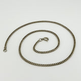 Vintage Sterling Silver 18” Curb Chain / Necklace 925 (Birm 1997)