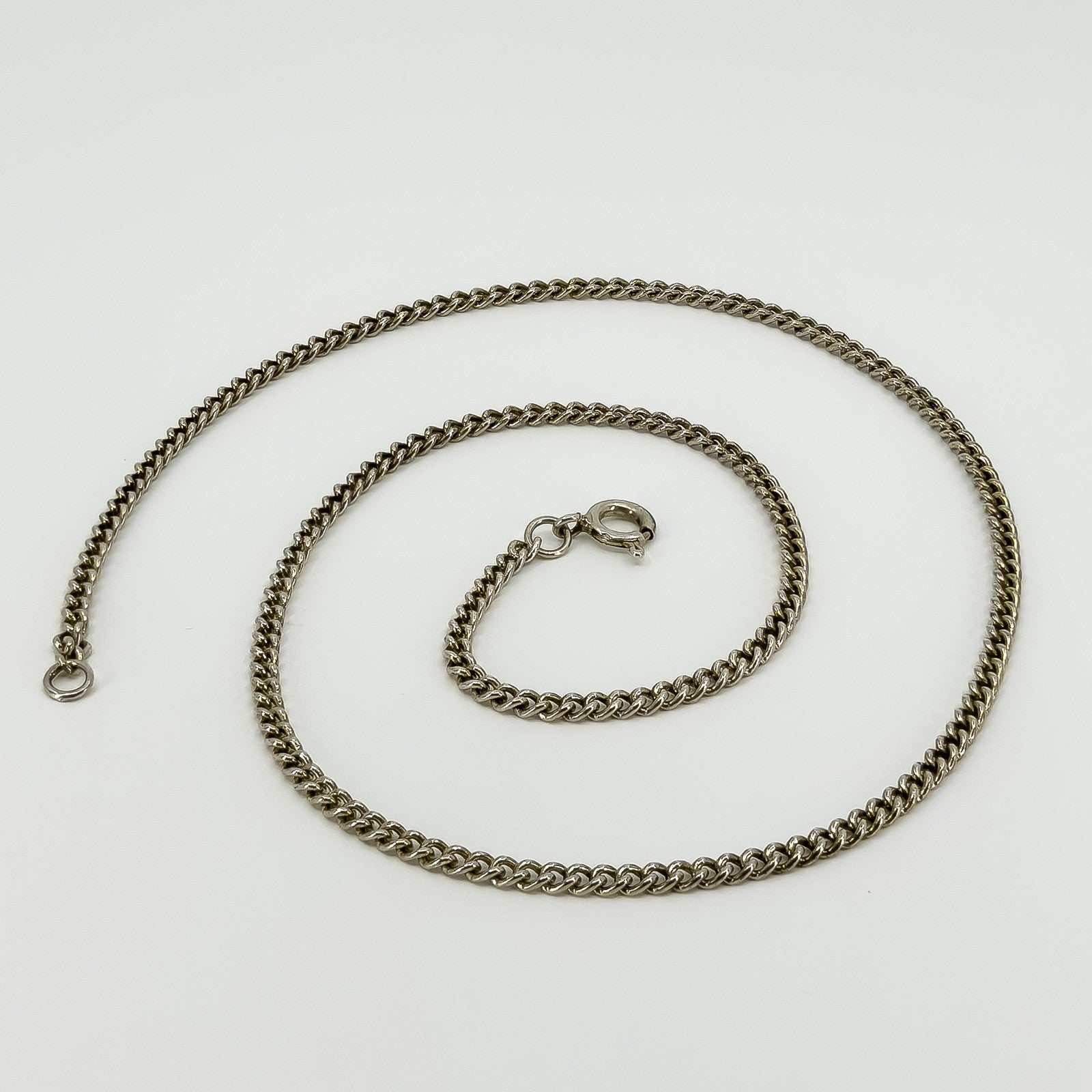 Vintage Sterling Silver 18” Curb Chain / Necklace 925 (Birm 1997)