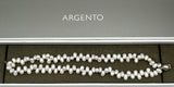 Display of double strand pearl bracelet in ARGENTO packaging