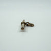 Large 9ct Rose Gold T Bar Charm Pendant 375