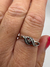 9ct White Gold Diamond Cluster Ring Size N Birmingham