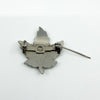 Vintage Sterling Silver Enamel Canada Maple Leaf Brooch