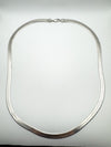 30” Herringbone Chain Necklace in Sterling Silver 925 Heavy 66g UNISEX
