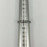 Vintage Platinum 2ct Diamond Full Eternity Band / Ring 950 Size K
