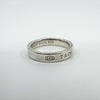 Tiffany & Co. Sterling Silver 1837 Ring Skinny Band Size O 