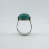 Sterling Silver Chunky Natvie Turquoise Ring 925 Size R 