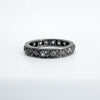 Antique Platinum Old Cut Diamond Full Eternity Band / Ring 950 Size J