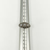 Art Deco Platinum 1ct Diamond Trilogy Ring 950 Size M - N
