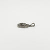18ct White Gold Diamond Arabic Allah / God Pendant Charm 750