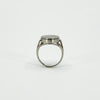 Large Vintage Sterling Silver Engraved Secret Locket Ring 925 Size L (Birm 1974)