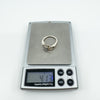 Lily of the Valley Floral Ring in Sterling Silver 925  Size M - O adjustable 