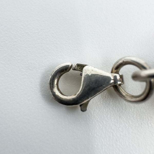 Sterling Silver Floral Resin Dried Flowers Links Bracelet 925