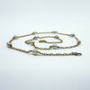 Vintage 9ct Gold Beaded Pearl 16” Chain / Necklace 375