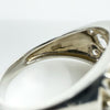 Chunky CZ Multi Stone Ring in Sterling Silver 925 Size T - U 