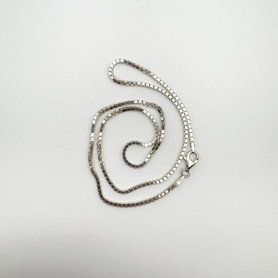 18” Box Chain in Sterling Silver 925 Heavy 10g
