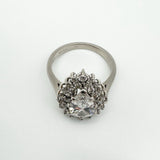 Platinum 1.95ct Diamond Pear Engagement Ring Size K - L