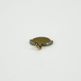 Tiny Vintage (1974) 9ct Gold Spinning I LOVE YOU Fob / Pendant 375