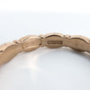 9ct Rose Gold Oval Links Full Band / Ring 375 Size N (London 2015)