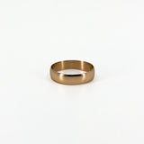 Antique Edwardian 9ct Rose Gold Full Band / Ring 375 Size O - P(Birm 1906)