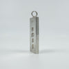 Large Chunky Vintage Sterling Silver Ingot Pendant (Sheffield 1977) 31g Jubilee 