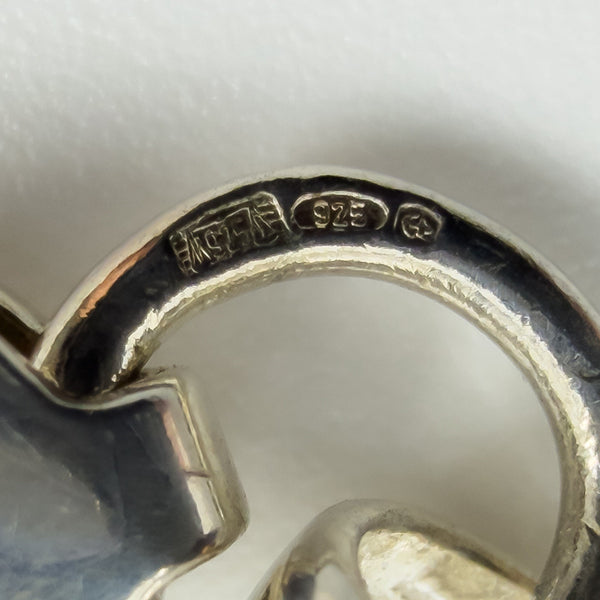 Chunky Sterling Silver 18.5” Belcher / Oval Links Chain 925 Heavy 102g Unisex