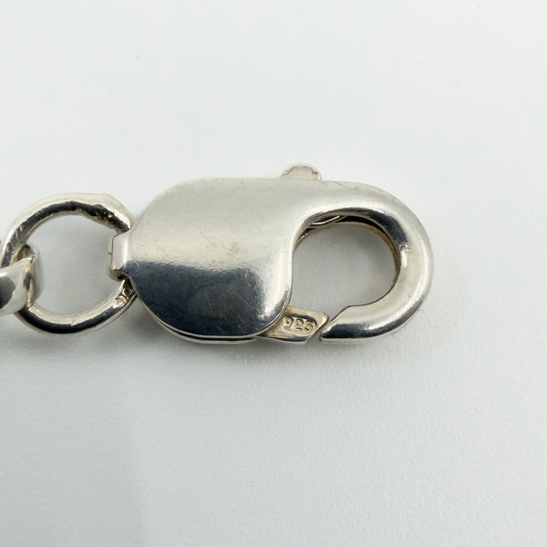 Chunky Sterling Silver 18.5” Belcher / Oval Links Chain 925 Heavy 102g Unisex