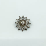 Antique Victorian Aesthetic Sterling Silver Brooch 925 (Birmingham 1833)