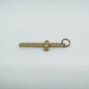 Vintage 9ct Gold Diamond Cut Christian Cross Pendant / Charm 375 Reversible 3d