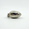 Chunky Vintage Sterling Silver Oval Foliate Engraved Photo Locket 925 (1996)