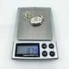 Vintage Sterling Silver Puffy Oval Photo Locket & 18” Chain 925