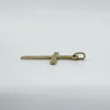 Vintage 9ct Gold Engarved Christian Cross Pendant / Charm 375 Reversible (1994)