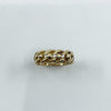 Vintage 9ct Gold Single Row Keeper Ring 375 Size L (London 1979)