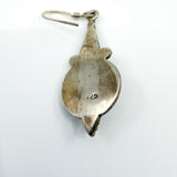 Sterling Silver Orante Dangly Earrings 925