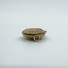 Large Vintage 9ct Gold Hedgehog Animal Pendant  / Charm 375 (London 1975)