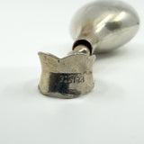 Vintage Sterling Silver Tear Drop Perfume / Poison Bottle Pendant 925