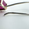 Sterling Silver 4.60ct Ruby Dangle Drop Earrings on Shepherd Hooks 925