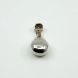 Vintage Sterling Silver Tear Drop Perfume / Poison Bottle Pendant 925