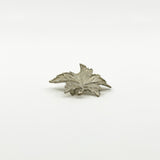 Large Vintage Sterling Silver Canadian Mapel Leaf Brooch 925