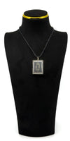 Chunky Vintage Sterling Silver Engraved Initail O Secret Locket Photo Book 925