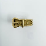 Vintage 9ct Gold Buckle Ring Size N (London 1970)