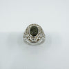 Sterling Silver Chunky Irish Celtic Connemara Ring Size P by SOLVAR