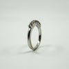 14ct White Gold 0.35ct Diamond Band / Ring 585 Size L Wedding Eternity