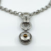 Ti Sento Milano Chunky Sterling Silver CZ & Citrine Pendant & Chain