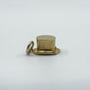 Vintage 9ct Gold Top Hat Pendant  / Charm 375  (Birmingam 1990)
