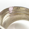 Huge Chunky Sterling Silver Amethyst Ring 925 Size M